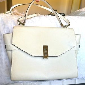 Henri Bendel white purse